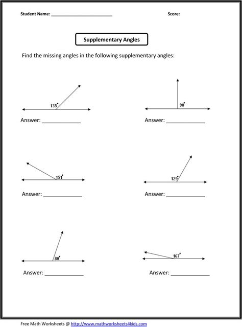 Sixth Grade Math Worksheets | Geometry worksheets, Free math worksheets