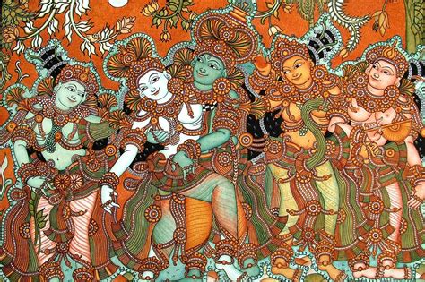 Kerala Mural Painting Image