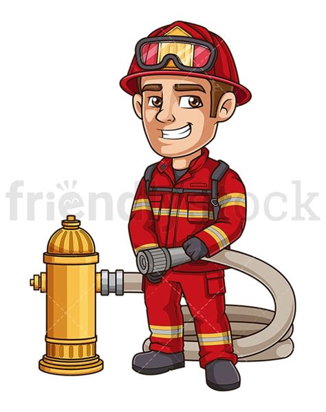 Fireman Vector