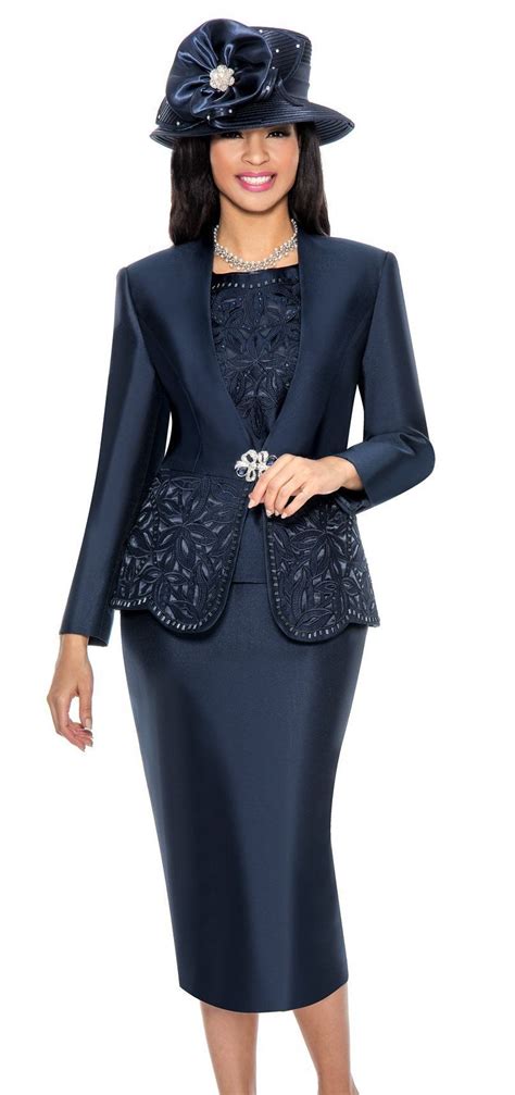 Giovanna Suit 1018 Navy Church Suits For Less Skirt Suit Women