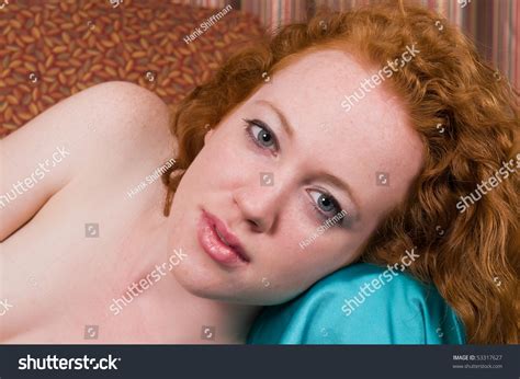 Pretty Pale Redhead Posing Nude On Stock Photo Shutterstock