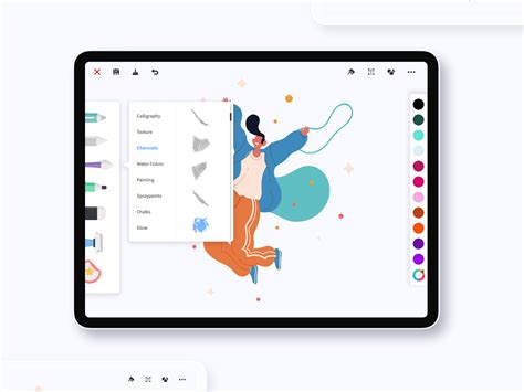 Drawing App Ipad Pro By Ronnie On Dribbble