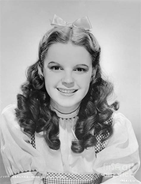 Judy Garland As Dorothy Gale By Bettmann