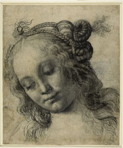 Head Of A Woman By Andrea Del Verrocchio Ca 1470 Britishmuseum