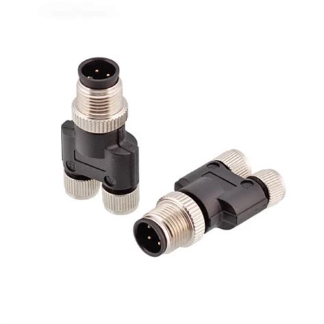 M8 Male Female T Y Splitter Adapter China Supplierm12 To M8 Y Type