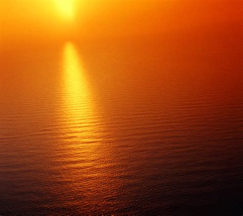 Wallpaper Sunlight Sunset Sea Sunrise Evening Sun Horizon