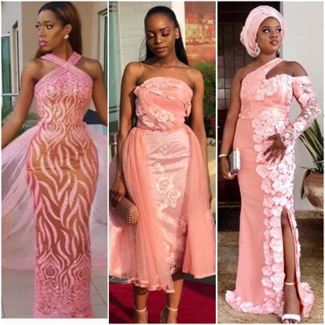 Pink Asoebi Style 2018 Fabwoman News Celebrity Beauty Style