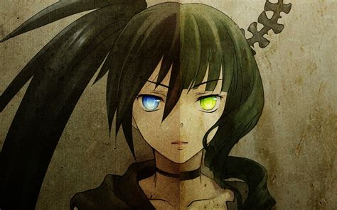 Heterochromia Dead Master Anime Girls Kuroi Mato Black