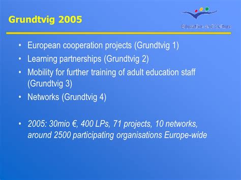 Bridges To Co Operative Adult Learning In Europe 4 Th European