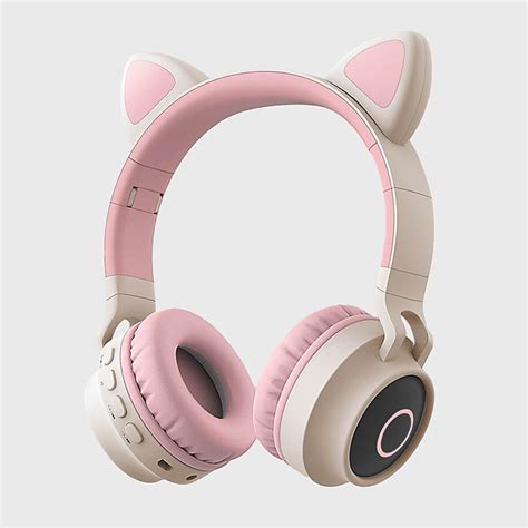 kitty tunes cute cat ear headphones in 2021 cat ear headset cat headphones cute headphones