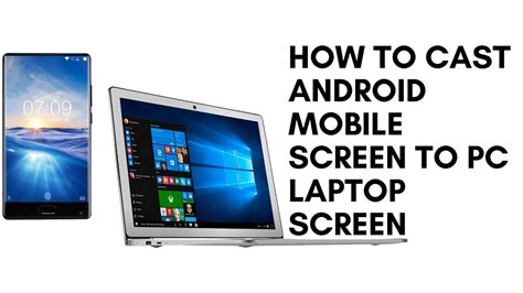 Anything you do on your android device will reflect on your computer display in. How to CAST Android Mobile Screen to PC Laptop Screen ...