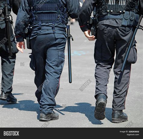 Cops Riot Gear Baton Image And Photo Free Trial Bigstock