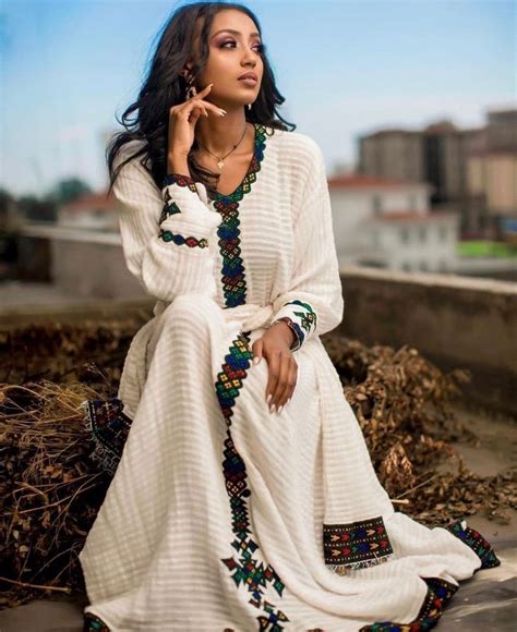 Gojjam Amhara Dress Ethiopian Clothing Ethiopian Dress Ethiopian Traditional Dress