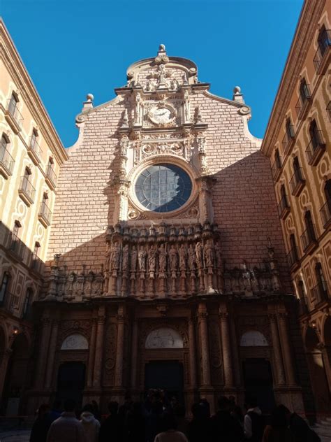 foto de monasterio de montserrat barcelona españa