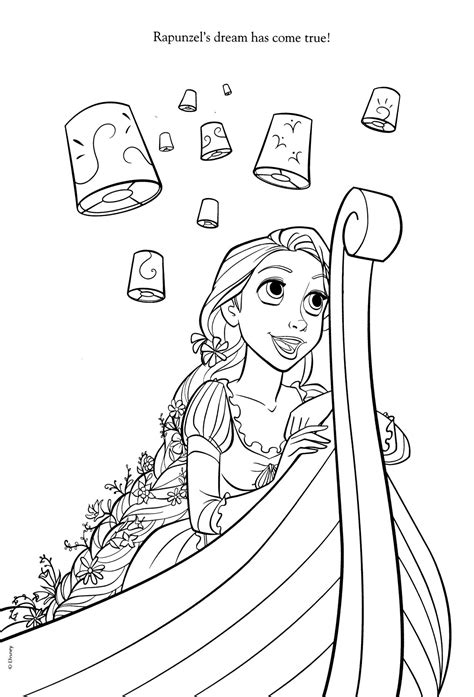 Assepoester doornroosje sneeuwwitje rapunzel welke kleur ga jij haar jurk geven. Disney Prinsessen Kleurplaat Rapunzel