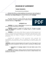 The memorandum of transfer (mot) is one of the first and last pieces of documents that every house buyer will sign in their ownership of a property, while first, an mot form, or as it is legally called, form 14a will be prepared bearing the names of the transferor (current owner) and transferee (new. Memorandum of Agreement Blank Form | Foreclosure | Loans
