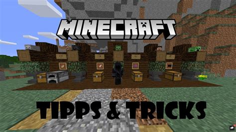 Minecraft Tipps Und Tricks Youtube