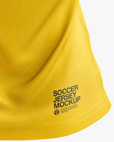 Download Women's Soccer Jersey mockup (Back View) in Apparel ...