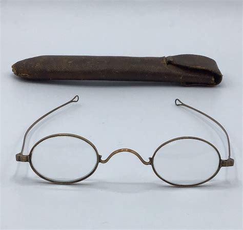 Antique Eyeglasses Eyeglass Frames With Case Vintag Gem