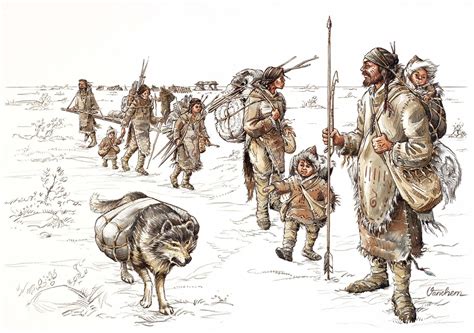 Hunters And Gatherers On The Move Through Mesolithic Doggerland