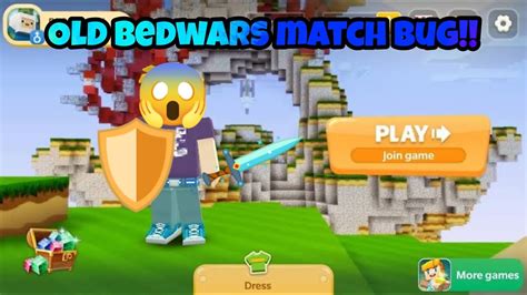 Old Bedwars Match In New Version Blockman Go Youtube