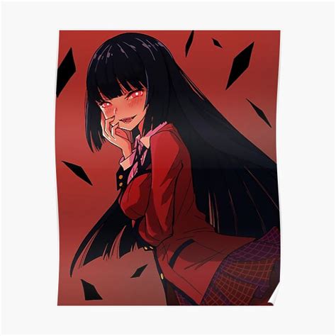 Smile Yumeko Poster By Charles Murray Redbubble