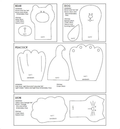 The Instructions For How To Make A Paper Bear