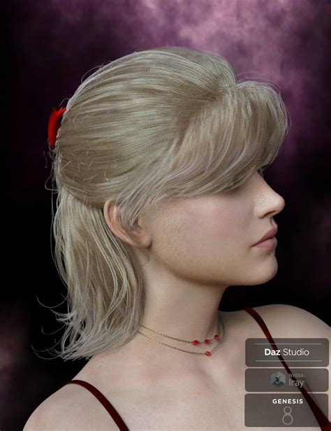 Isabel Casual Hair For Genesis 8 Females Daz 3d