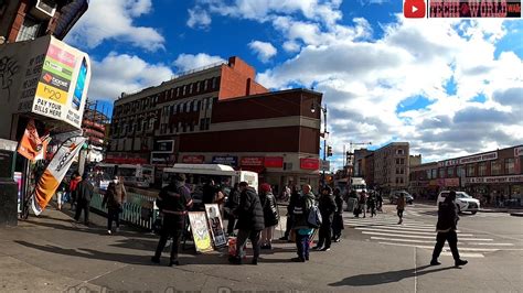 Bronx Walk NYC E 169th Street to Webster Ave & River Ave, Jan 2, 2021