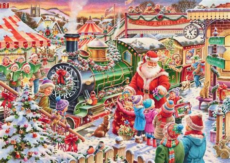 Ray Cresswell Christmas Art Christmas Jigsaws Christmas Jigsaw Puzzles