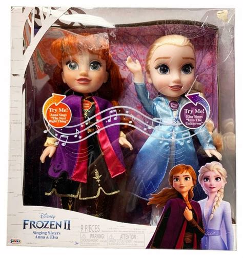 Frozen 2 Singing Sisters Elsa And Anna Dolls Jeffrey Parker Frisur