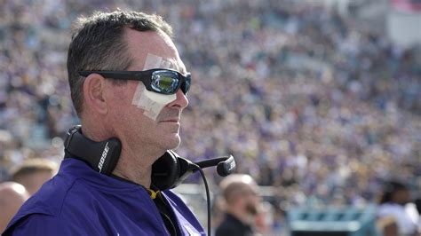 Vikings Coach Says If He Has To Coach With 1 Eye He Will Mpr News
