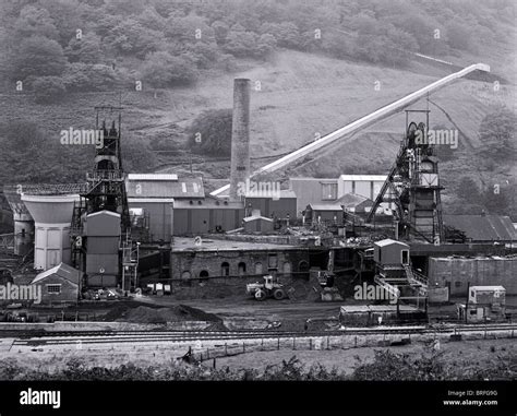 Marine Colliery Near Cwm Gwent South Wales Valleys Uk Stock Photo