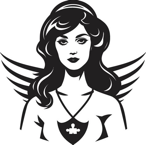 Vectorized Nursing Aesthetic Representations of Care Nurse Vector