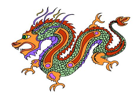 Added Colors Chinese New Year Dragon Chinese Dragon Year Of The Dragon