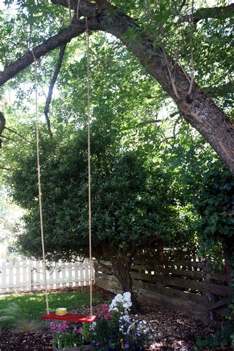 The Perfect Tree Swing Diy Tutorial Tree Swings Diy Tree Swing
