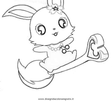 Disegno Jewelpet09 Personaggio Cartone Animato Da Colorare
