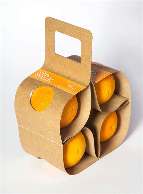 Eco Orange Packaging Fruit Packaging Sustainable Packaging