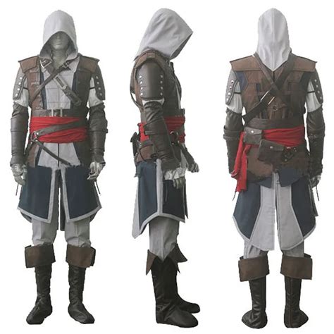 2017 Assassins Creed Edward Iv 4 Black Flag Kenway Full Set Cosplay