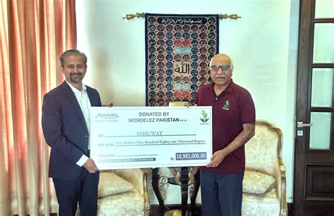 Mondelez International Facilitates Over 22 million PKR for Flood