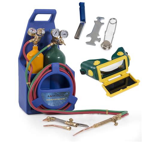 Portable Type Welding And Cutting Torch Start Kit Oxygen Acetylene W