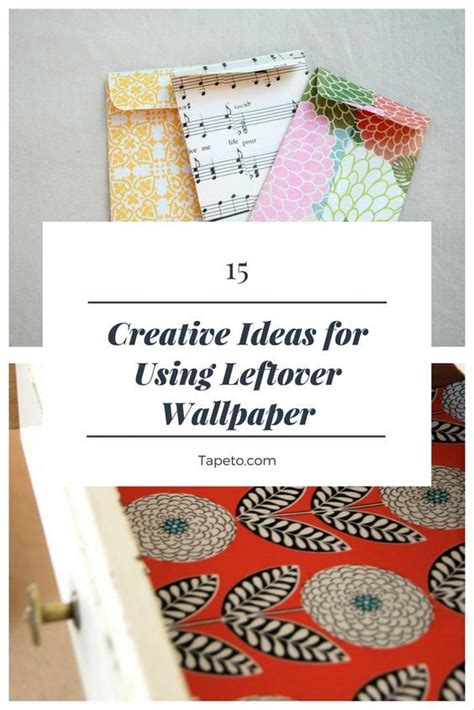 15 Creative Ideas For Using Leftover Wallpaper Wallpaper Crafts