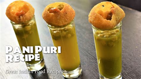 Pani Puri Recipe Mumbai Paani Puri Pani Poori Street Food Recipe