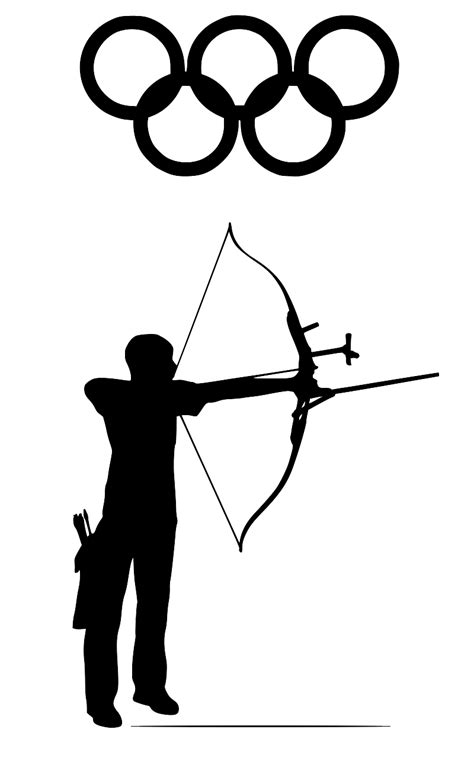 Alaska's first us olympic swimmer strikes gold. SVG > bow archery target weapon - Free SVG Image & Icon ...