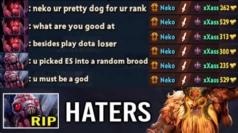 When Pro Player Meet Trash Talk Hater In Dota 2 Epic Earthshaker