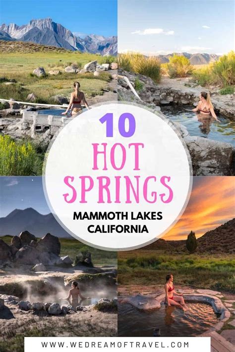 All 10 Magical Hot Springs In Mammoth Lakes CA Map 2022 We Dream