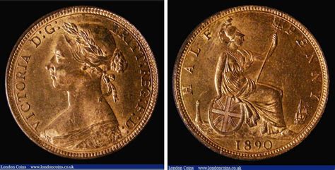 Numisbids London Coins Ltd Auction 175 Lot 2075 Halfpenny 1890