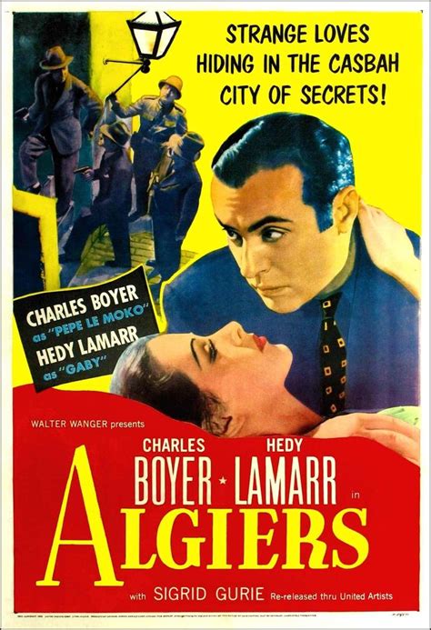 Algiers 1938 Hedy Lamarr Vintage Movies Movie Posters