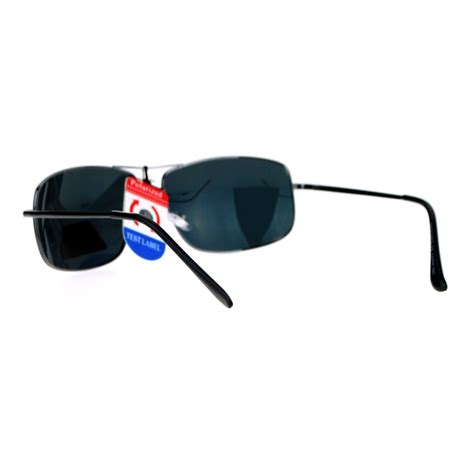 Sa106 Antiglare Polarized Lens Aviator Sunglasses