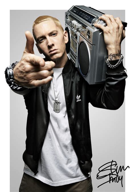 Eminem Ghettoblaster Poster Free By Nitrorex On Deviantart